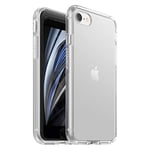 Otterbox Sleek Série Coque pour iPhone 7/8/SE 2e gen/SE 3e gen, Antichoc, Anti-Chute, Ultra-Mince, Protection Fine, testé Selon Les Normes Militaires, Transparent, Livré sans Emballage