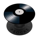 Tourne-disque vinyle rétro PopSockets PopGrip Adhésif