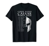 Ancient Roma - Caius Julius Caesar World Tour History T-Shirt