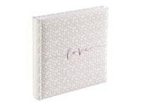 Hama Jumbo "Romance" - Album - 320 X 4X6 In (10X15 Cm) - Vit, Beige X 1