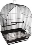 Cage Oiseau ALOR 2 Noir - 34,5x28x48,5CM