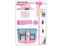 HOUSSE Sacoche SAC A MAIN + 6 ACCESSOIRE- ROSE -  DS LITE /DSI/3DS  NEUF