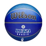 Wilson Basketball, NBA Player Icon, Luka Doncic, Dallas Mavericks, Outdoor and Indoor