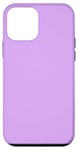 Coque pour iPhone 12 mini Couleur mauve simple