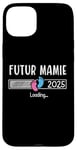 Coque pour iPhone 15 Plus Annonce Grossesse Mamie 2025 Cadeau Futur Mamie 2025 Annonce