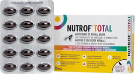 Nutrof Total Capsules – Eye Health Supplement with Lutein, Zeaxanthin, Omega 3,