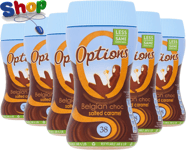 Options  Salted  Caramel  Hot  Chocolate  Drink ( Multipack  of  6  X  220  G  J