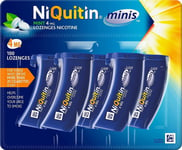 NiQuitin Minis Mint 4 mg Lozenges - Effective Smoking Craving Relief -...