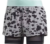 adidas Franchise Iteration Short 2 en 1 pour Femme Gris Clair/Noir XS Gris Clair