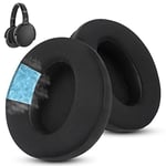 Wzsipod Frozen Replacement Ear Pads for Sennheiser Headphones, Fits HD450BT / HD4.50 /HD4.50BTNC/ HD 458BT/ HD450/ HD4.50 BT, Headset Ear Cushion with Soft Clothes & Memory Foam (Black)