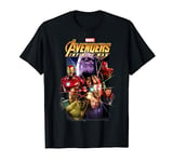 Marvel Avengers Infinity War Gauntlet Prism Graphic T-Shirt T-Shirt