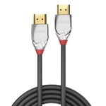 Câble HDMI 2.0 compatible 4K 7.50m CROMO Line - Gris - Connectique HDMI - Multi-plateforme