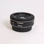 Canon Used EF 40mm f/2.8 STM Pancake Lens