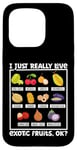 iPhone 15 Pro Exotic Fruits Case