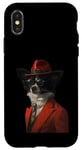 iPhone X/XS Papillon Dog Suit Case