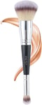 Big-N-Small 2-In-1 Foundation Brush, Concealer Brush, Makeup Brush for Liquid, C