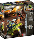 Playmobil 70626 Saichania et Robot Soldat- Dino Rise- Dino Rise- Dinosaure saichania