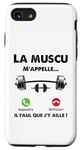 Coque pour iPhone SE (2020) / 7 / 8 cool La muscu m'appelle il faut que j'y aille