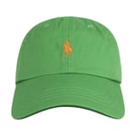 Ralph Lauren Polo Cotton Chino Baseball Sport Cap Green One Size Hat