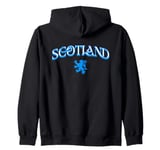 Scotland & Lion Emblem s Patriotic Scottish Zip Hoodie