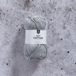 Soft Cotton Garn Bomull 50 g Silver Järbo