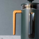 La Cafetiere Pisa 8 Cup Cafetiere Green Wood Handle