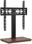 Support De Table, Meuble Tele Pour Tv Lcd Plasma De 26 À 55''-Écrans Plats Incurvés-Hauteur Réglable-Jusqu'À 30 Kg-Vesa 400 X 400 Mm-Support Universel Pour Écran Tv