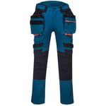 Portwest - Pantalon DX4 poches flottantes démontables couleur : Bleu Metro taille 46