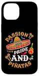 Coque pour iPhone 14 Passion, fierté et pinatas San Antonio Parade