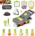 Vegetable Chopper, Food Chopper Veggie Slicer Manual Mandolin Slicer, with Egg 