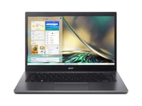 Acer Aspire 5 A514-55-71H1 Ordinateur Portable 14'' Full HD IPS, PC Portable (Intel Core i7-1255U, RAM 16 Go, SSD 512 Go, Intel Iris Xe Graphics, Windows 11) - Clavier AZERTY (Français), Laptop Gris