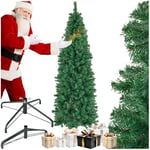 tectake® Sapin de Noel Artificiel 150 cm Type Nordmann Vert avec Pied en Acier laqué époxy Branches denses & réalistes Arbre de Noel Sapin de Noel Artificiel pour Décoration Noel