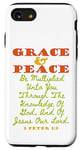 iPhone SE (2020) / 7 / 8 Grace and Peace King James KJV Bible Verse, 2 Peter 1:2 Case