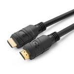 MicroConnect HDMI-kabel med Ethernet - 15 m