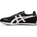 Asics Men's Tiger Runner Running Shoe, Black/White, 10 UK