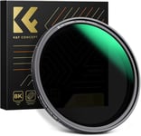 K&F Concept ND Filter 67 mm Magnetic Variable Grey Filter ND8-128 (3-7 Stop) Neutral Density Filter with Magnetic Lens Adapter, Nano-Xcel