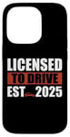 iPhone 14 Pro New Driver 2025 Licensed To Drive Boys Male License Driver Case