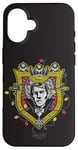 Coque pour iPhone 16 Universal Monsters Dracula Christmas Lights Crest