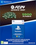 £50 PlayStation Store Gift Card for EA SPORTS FC 24 Ultimate Team 5900 FC Points UK PSN Account