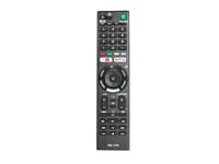 HQ LXP1370 TV remote control LCD/LED SONY RM-L1370 3D NETFLIX YOUTUBE Black