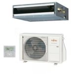 Fujitsu - climatiseur climatiseur gainé low head kl eco series 12000 btu r-32 3ngf89115 arxg12kllap a+ - new