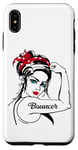 iPhone XS Max Female Bouncer Rosie The Riveter Pin Up Girl Case