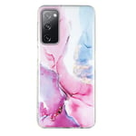 Pink Blue Marble Tpu -Puhelinkotelo, Joka On Yhteensopiva Samsung Galaxy S20 Fe 5G:N Kanssa