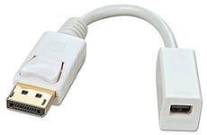 LINDY DisplayPort Male to Mini DisplayPort Female Adapter Cable