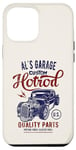 Coque pour iPhone 12 Pro Max Al's Hotrod Garage Classic Car Custom Al Design