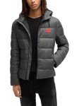 HUGO Hooded Quilted Jacket