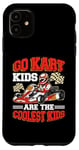 iPhone 11 Go Kart Kid - Go Kart Racing Boys Kids Case