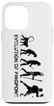 Coque pour iPhone 13 Pro Max Ping Pong Evolution pour les joueurs de tennis de table