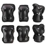 Rollerblade Ensemble de 3 Protections de Skate pour Adulte Unisexe XL Noir