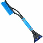 Lucky-88 - Brosse De Déneigement Grattoir à Glace Pelle De Déneigement De Voiture 2-En-1 Grattoir Voiture Outil De Déneigement Pelle De Déneigement